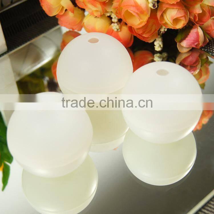 Hot selling 4 cavity silicone ice ball mold