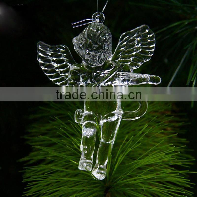 2016 christmas hang decoration gifts acrylic angel