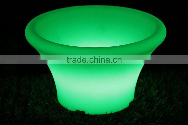 LED flower pot wine storage plastic home furniture