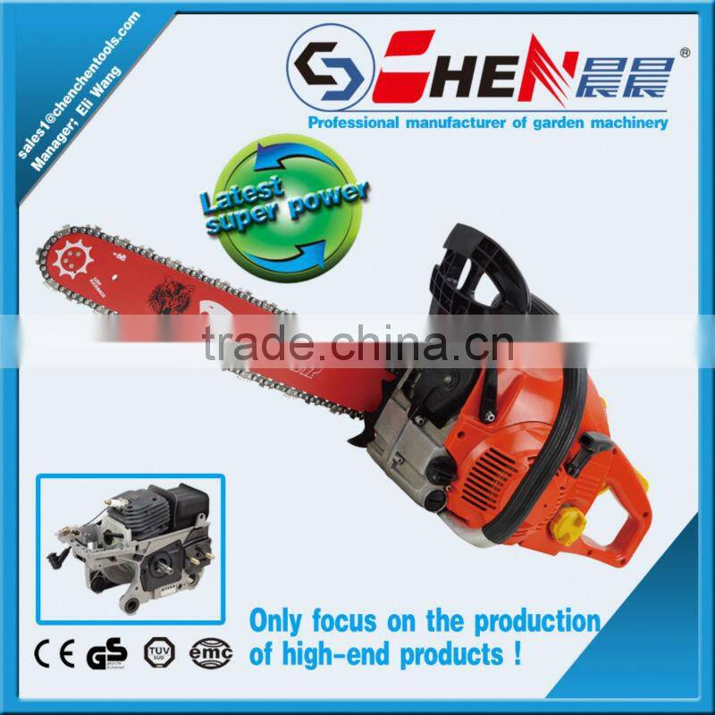 62CC chain saw with CE-high quality stable engine