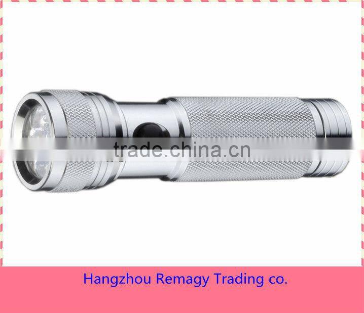 3*aaa battery 12 led flash light