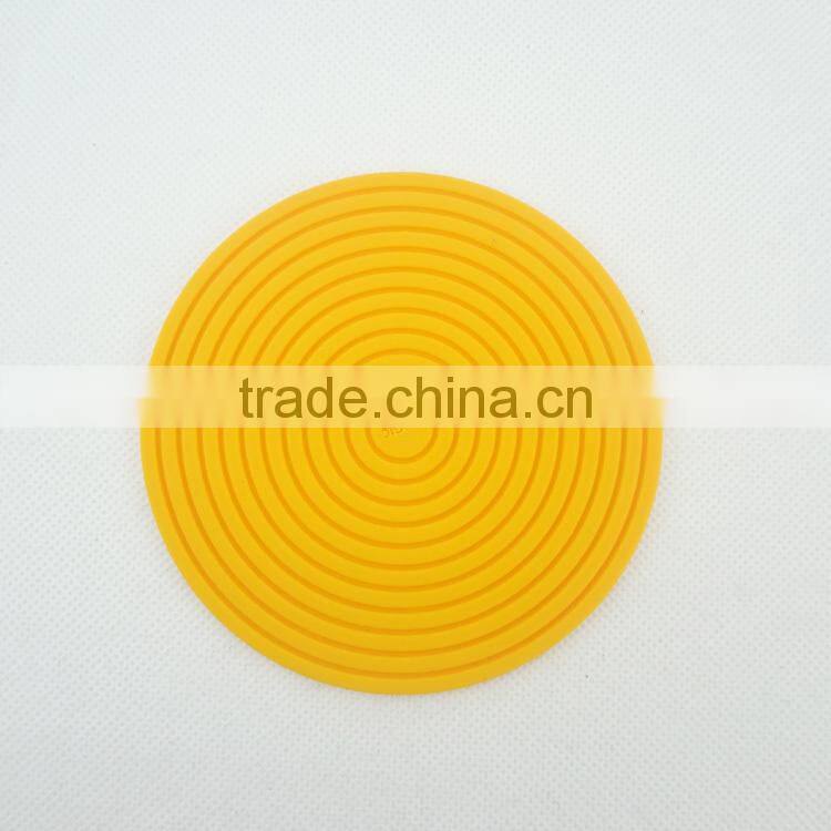 Mosquito-repellent incense shaped silicone coaster silicone cup mats