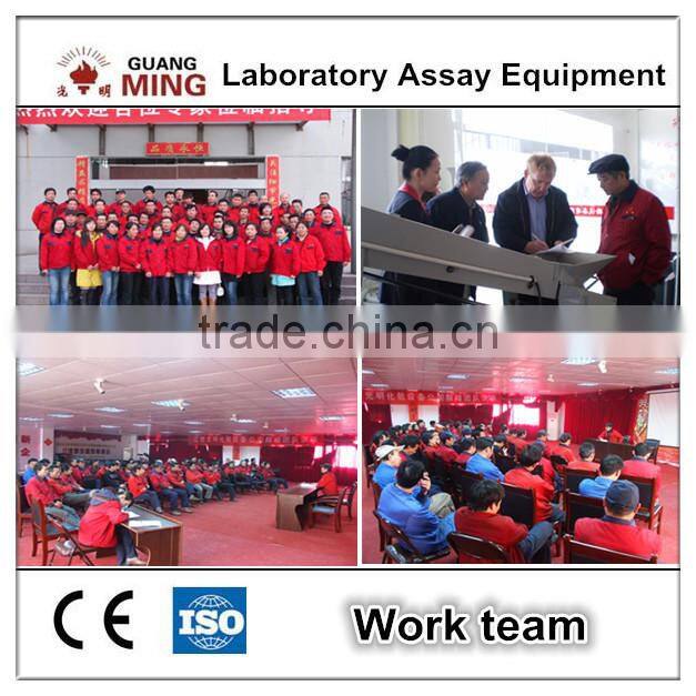 automatic crushing,mixing,dividing plant for ore sample processing 16mm lab roller crusher