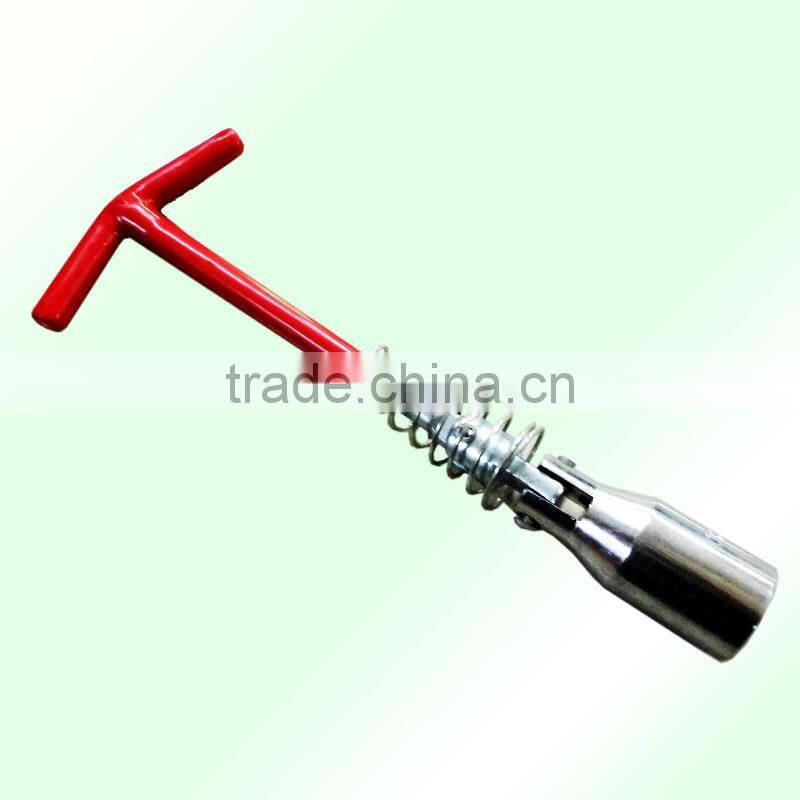D5042 T type plastic handle combination spark plug wrench/spanner