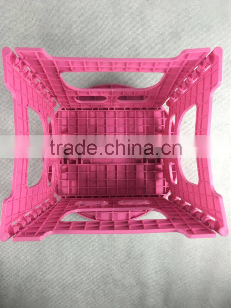 plastic round mini portable folding stool for kids