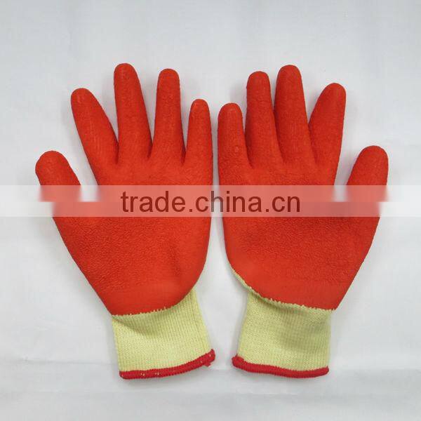 Crinkle Latex Coated Cotton Working Gloves