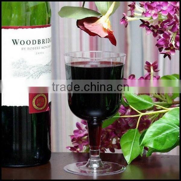 PLASTIC CHAMPAGNE WINE FLUTES CUPS PARTY,custom elegant plastic wine party cups,custom plastic goblet beverage cup