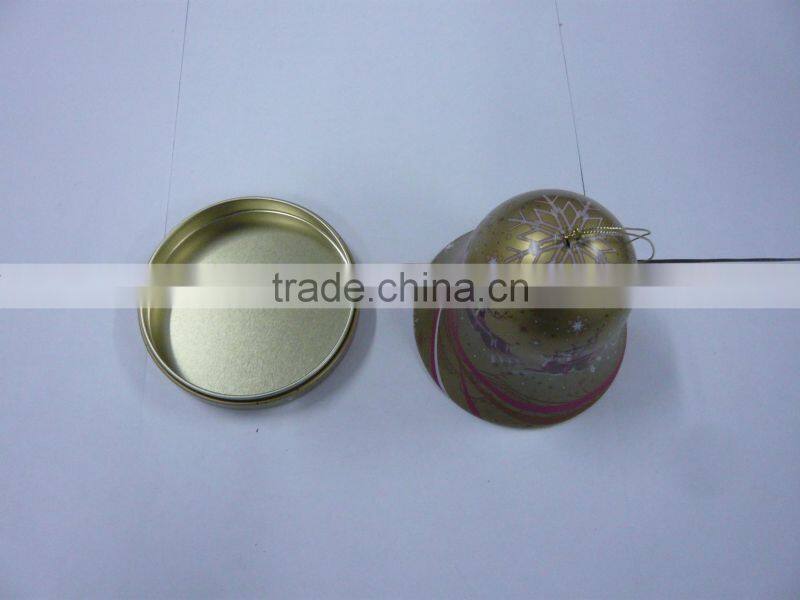 Christmas Bell Shape Tin