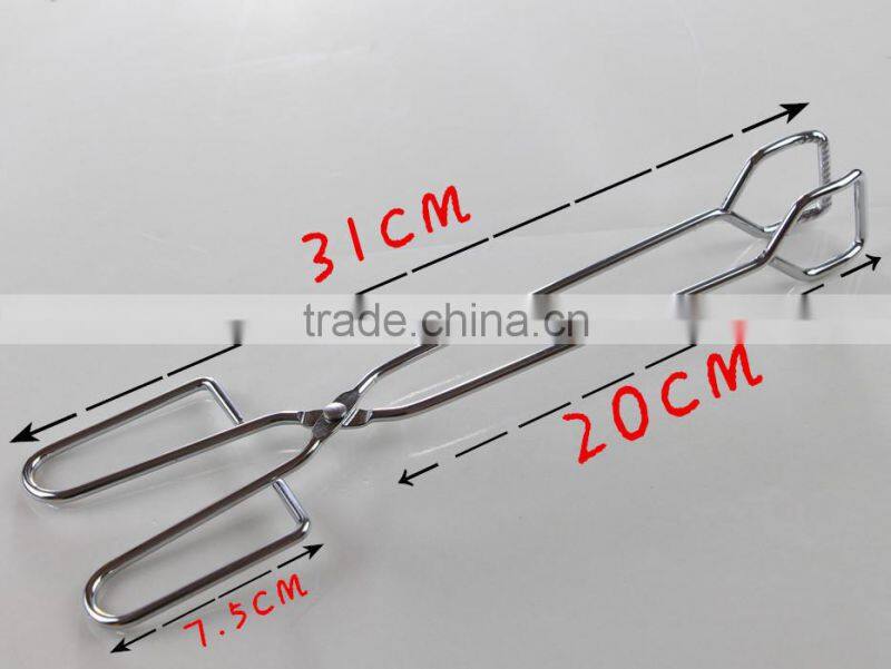 Multifunction Stainless Steel Kitchen Scissor Food Tongs/ BBQ Tongs