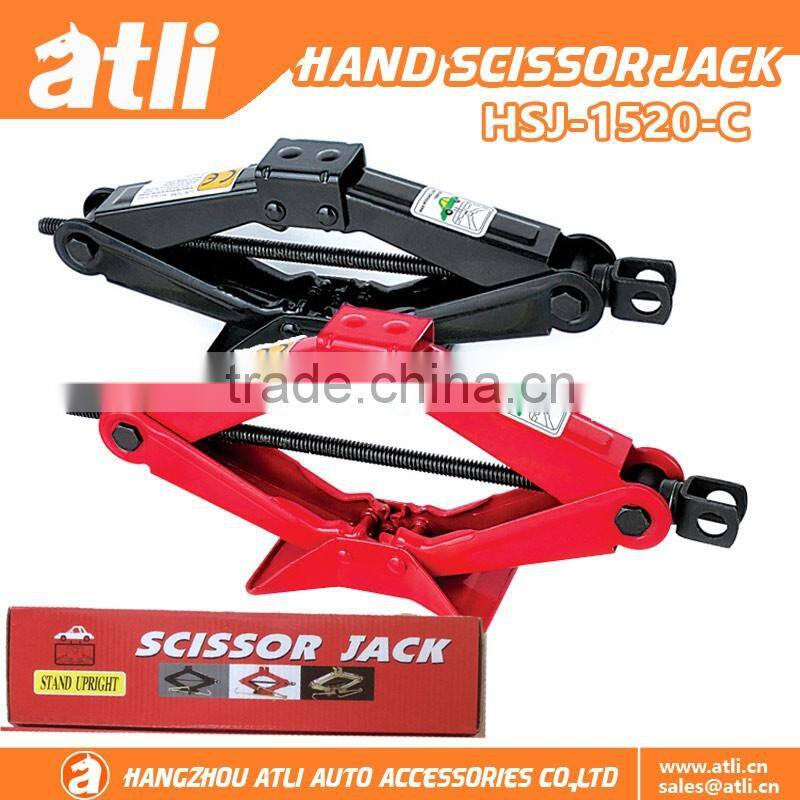 2T scissoer car jack manual jack supplier in China