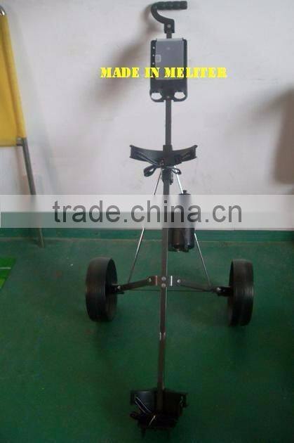 China golf bag cart factory wholesale 3 wheel golf trolley