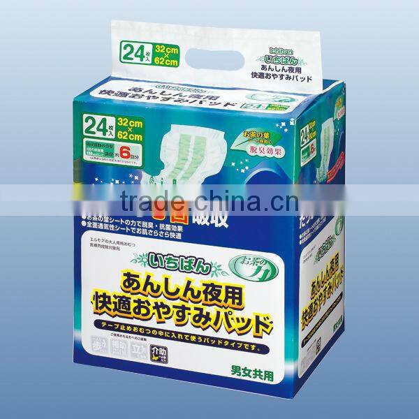 Durable and High quality daily used products green tea pad with Functional made in Japan