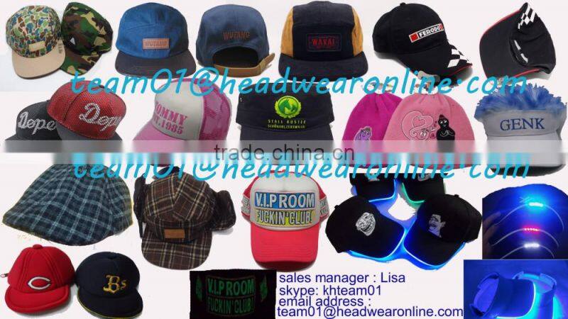 Hot selling Cotton Folding Cap baseball cap