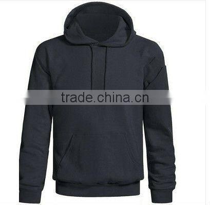 Mens Designer Quality 85%cotton,15%polyester Plain Fleece Hoody