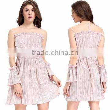 Free sample new stocks women casual one piece dress