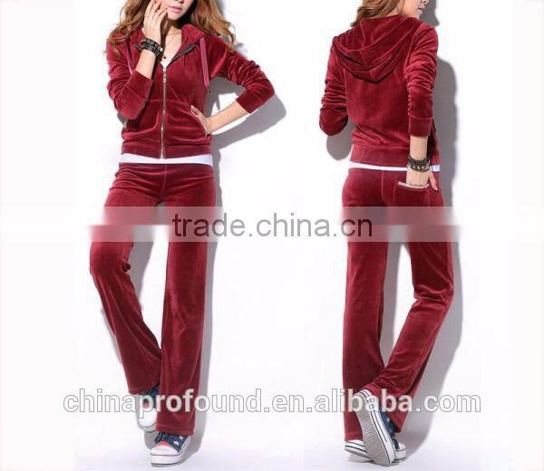wholesale custom designs corduroy comfortable color fashion hoody women hoodies with zipper suits