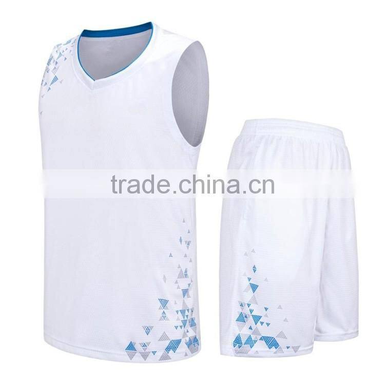 100%polyester european usa basketball jersey