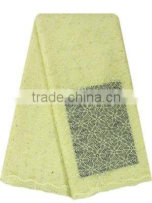 Heavy Lace Swiss Cotton Lace with Embriodery SL0402-6