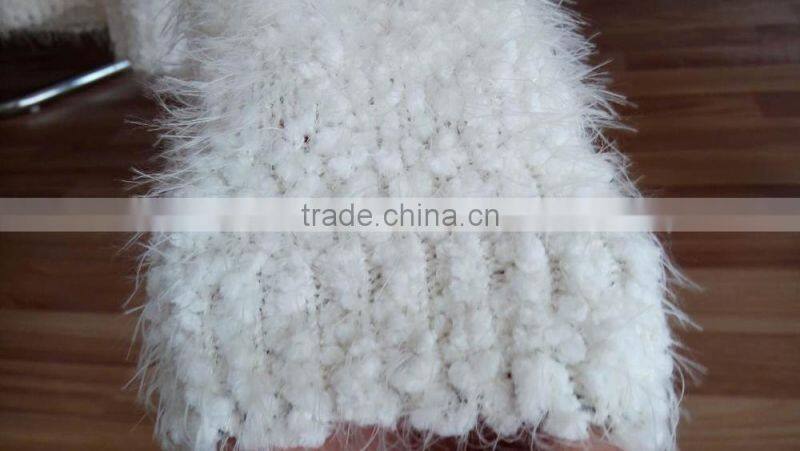 (LS023)Ladies stylish Chubby Boucle thick knit Sweater