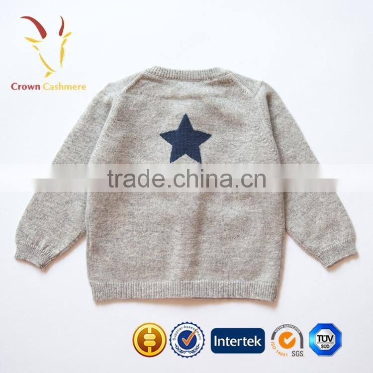 Autumn Sweater Design Girls Kids Hand Knitted