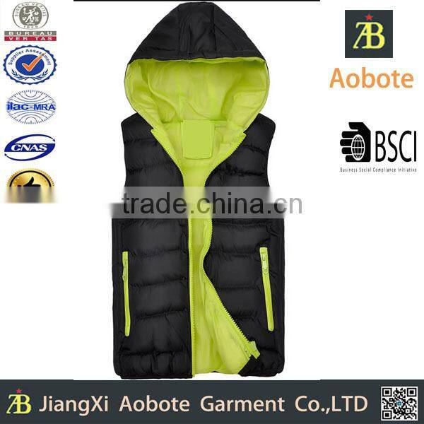2015 Fast Delivery Man's Casual Thin Slim Down Vest