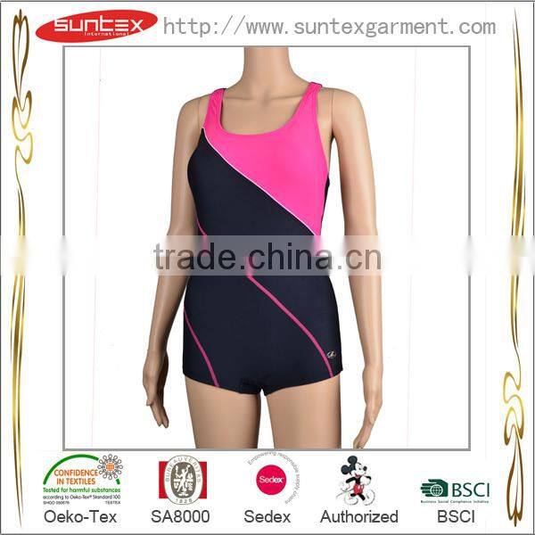 2014 fashion hot game match competition lady swimwear women short body build bikini