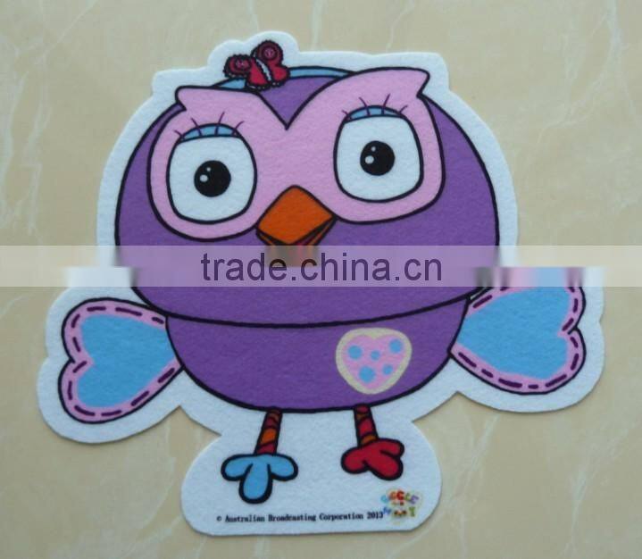 felt mat, felt pennant , printed felt mat