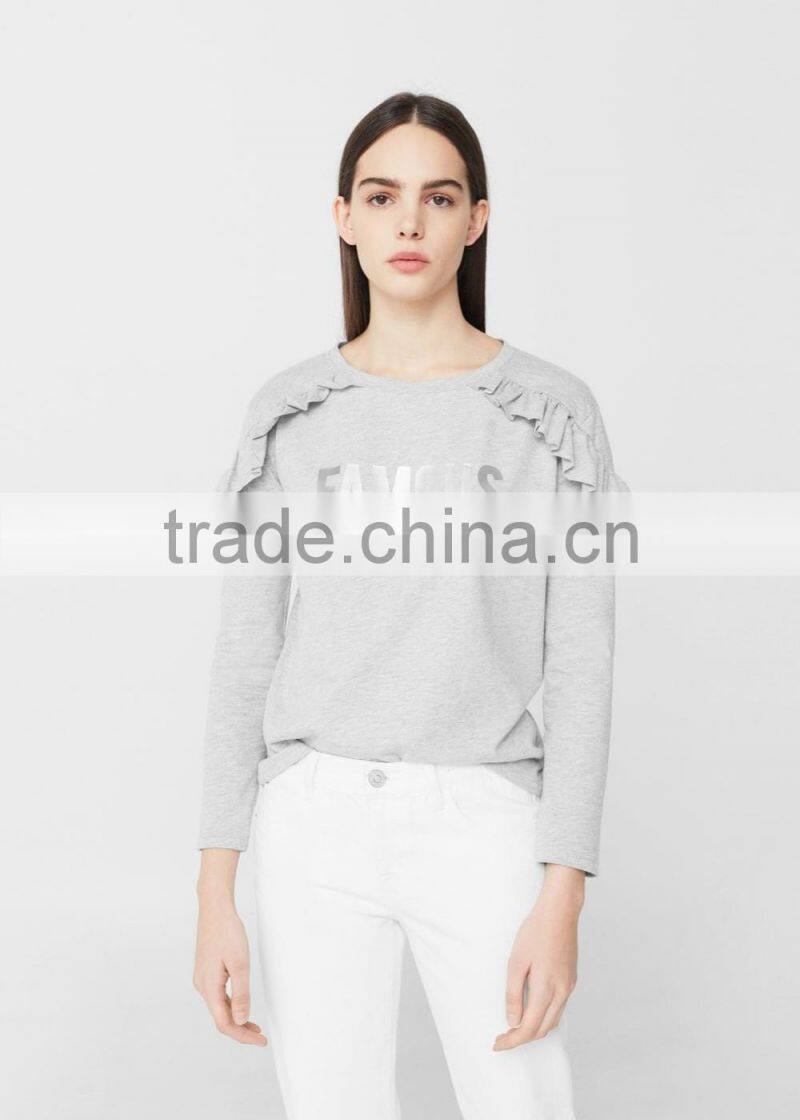 New spring/autumn long sleeve new women tops t-shirts loose fashion blouse