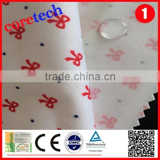 High quality Print pul waterproof fabric for nappies factory