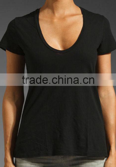 classic relaxed casual scoop neck skin fit t-shirts