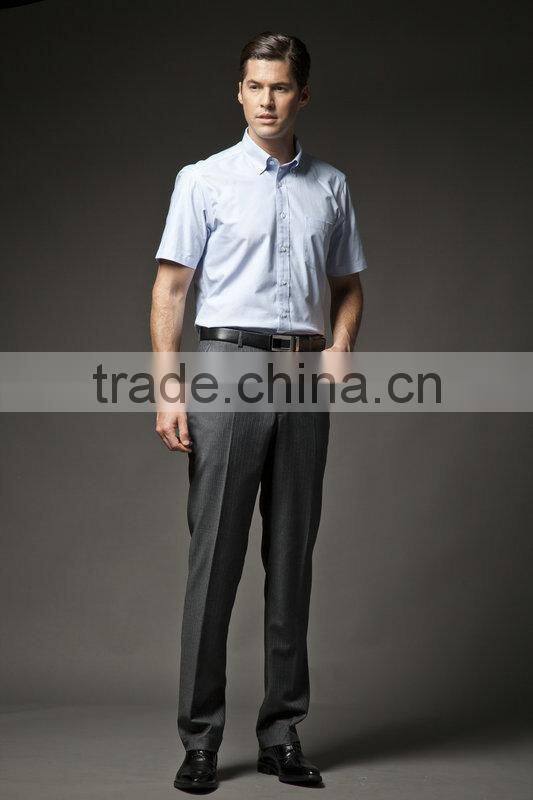 2015 New Fashion Men's Business Shirt 100% cotton