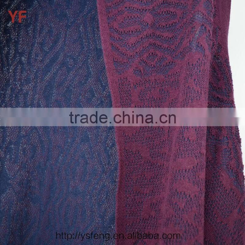 Fashion Cotton Poncho Women Knit Sweater Wholesale