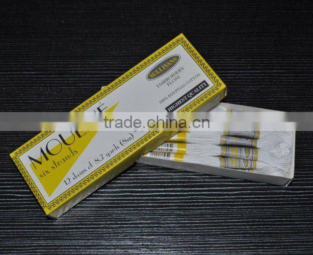 100% Egyptian Pearl Cotton Thread