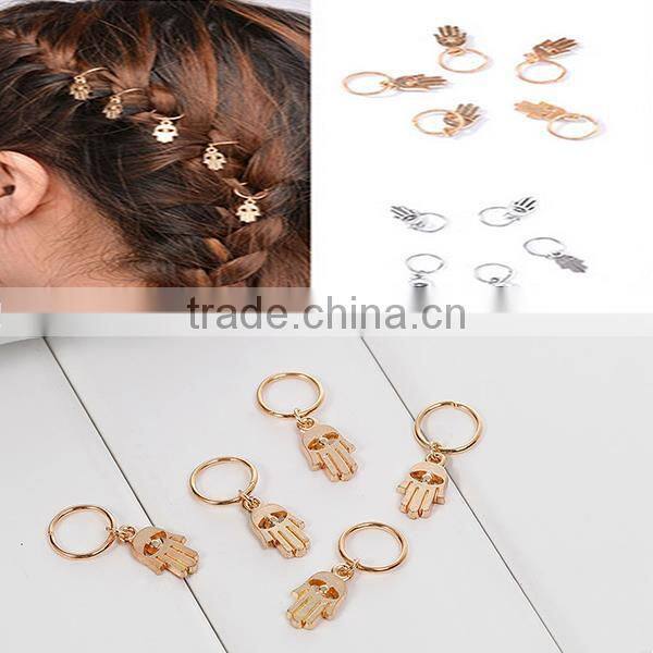 Cheap Wholesale Round Gold Plated Zinc Based Alloy Hair Accessories Findings