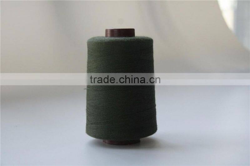 Aramid sewing thread use meta-aramid fiber yarn for colorful China sewing thread