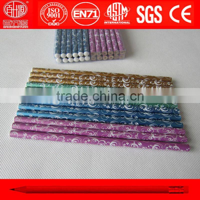 Wooden box color pencil set