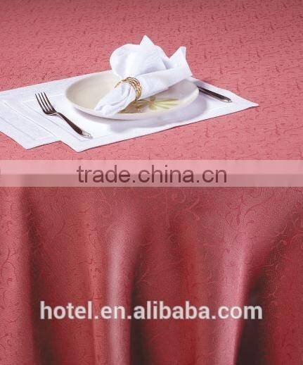 high quality cotton table napkins and polyester buffet table cloth