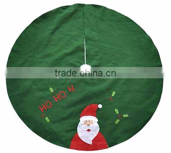 Wholesale Green Christmas Tree Skirts Home Decoration