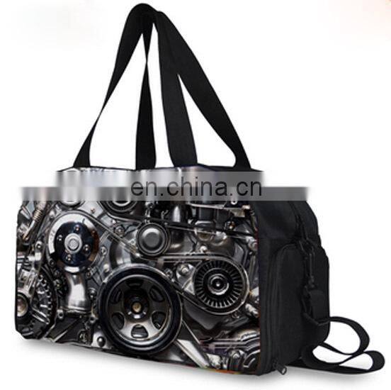 2015 new fashion popular stylish 3d bling sport bag