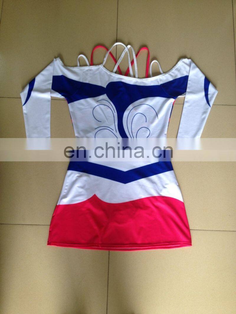 Different style cheerleader costume for girls