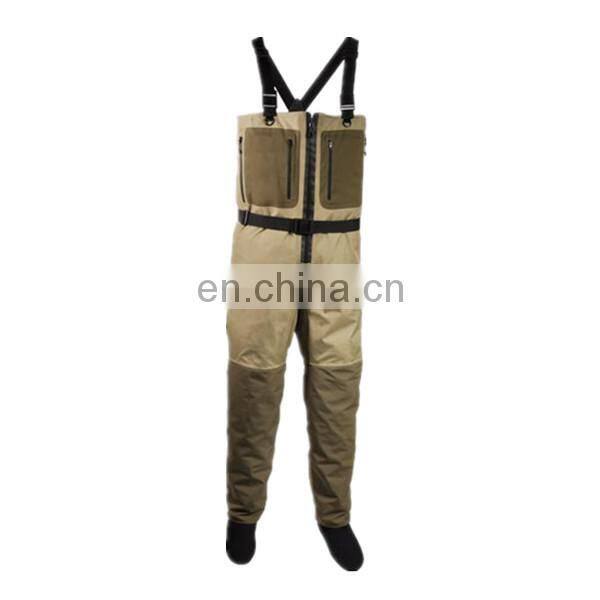 2016 latest durable chest waders with hands warm pocket