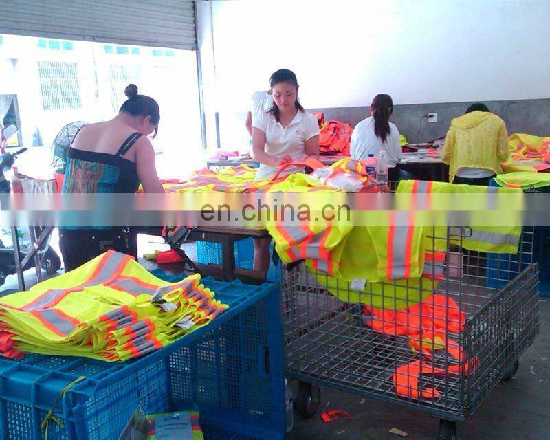 Kids 100gsm Colored Net Safety Vest With PVC Band
