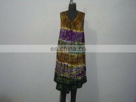 Rayon Tie Dye Dress