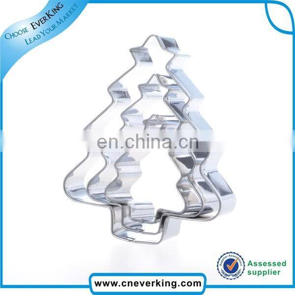 Christmas decoration tree coated cookie cutter