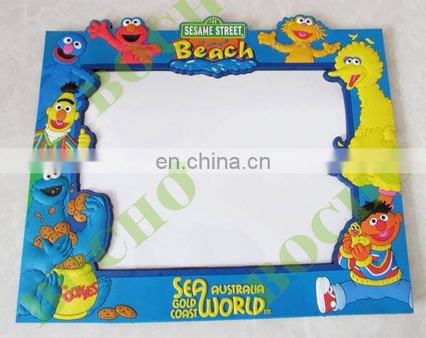 soft pvc customized photo frame