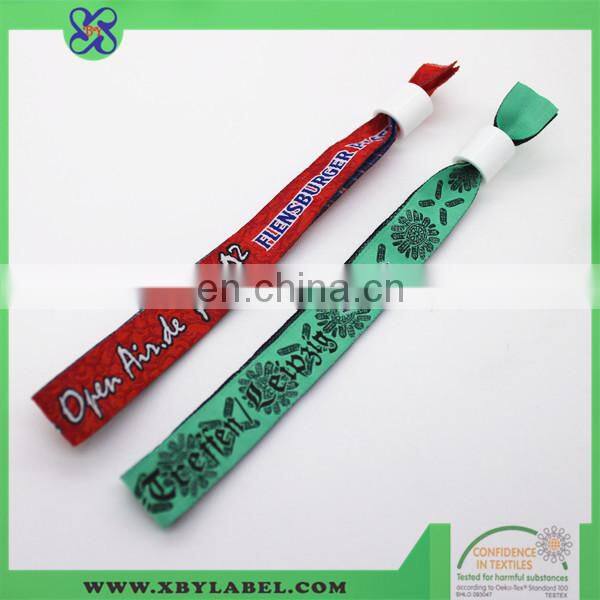 Festival fabric custom wristband