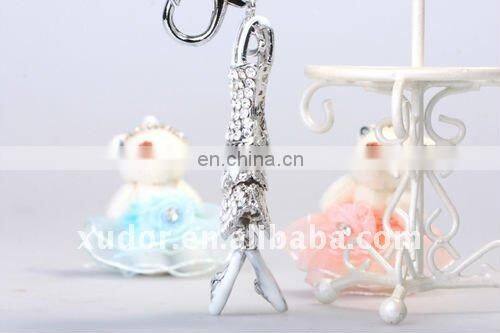 CRYSTAL CLOTH KEY CHAIN FOR GIRLS