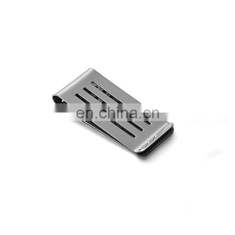 Metal money clip custom logo