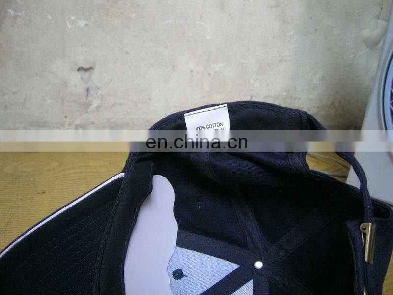 Custom Baseball Cap Embroidery curved Brim Cotton Baseball Cap