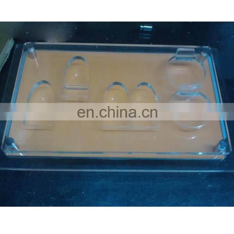 High quality acrylic plastic industrial laser cuuting the logo engraving billboard